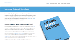 Desktop Screenshot of learnlogodesign.com